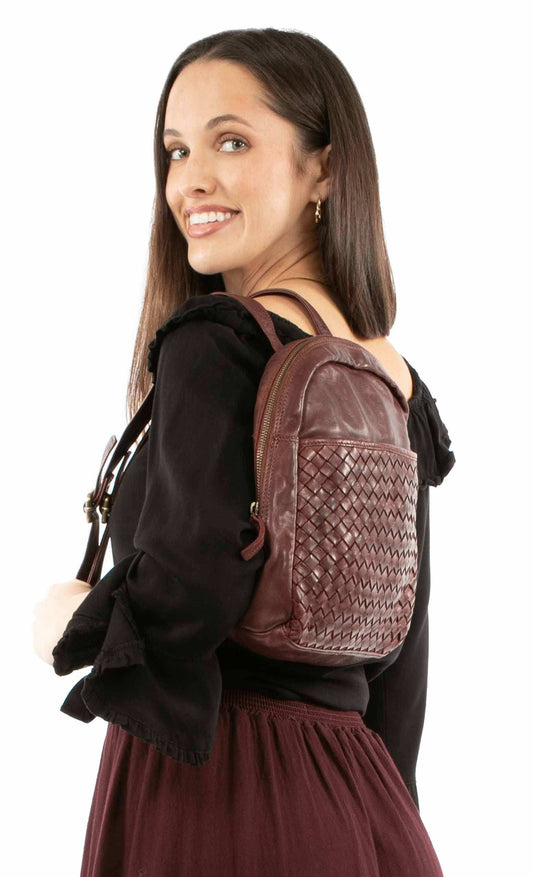 Scully Leather 100% Leather Brown Ladies Handbag - Scully Leather - Flyclothing LLC