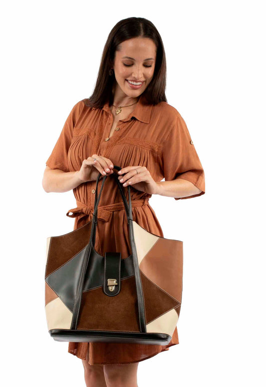 Scully Leather 100% Leather Handbag Ladies Handbag