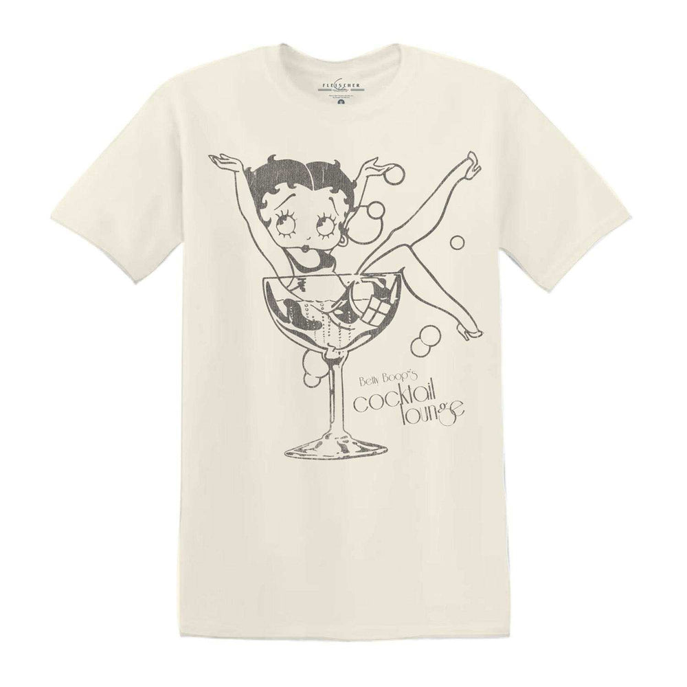 Betty Boop Cocktail Lounge Unisex T-Shirt - Betty Boop - Flyclothing LLC
