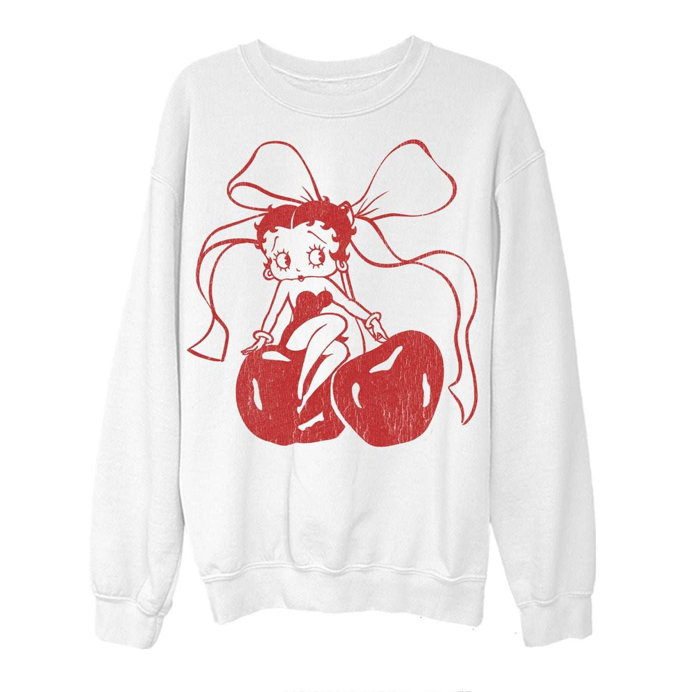 Betty Boop Cherry Unisex Sweatshirt - Betty Boop - Flyclothing LLC