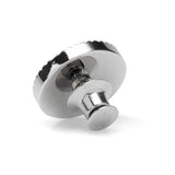 Stainless Steel Rope Border Round Engravable Lapel Pin - Cufflinks.com - Flyclothing LLC