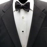Double Sided Onyx Round Beveled 5-Stud Set - Cufflinks.com - Flyclothing LLC