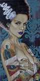 Black Market Art Company Bride Ink & Skate Deck Print - Black Market Art Company - Flyclothing LLC