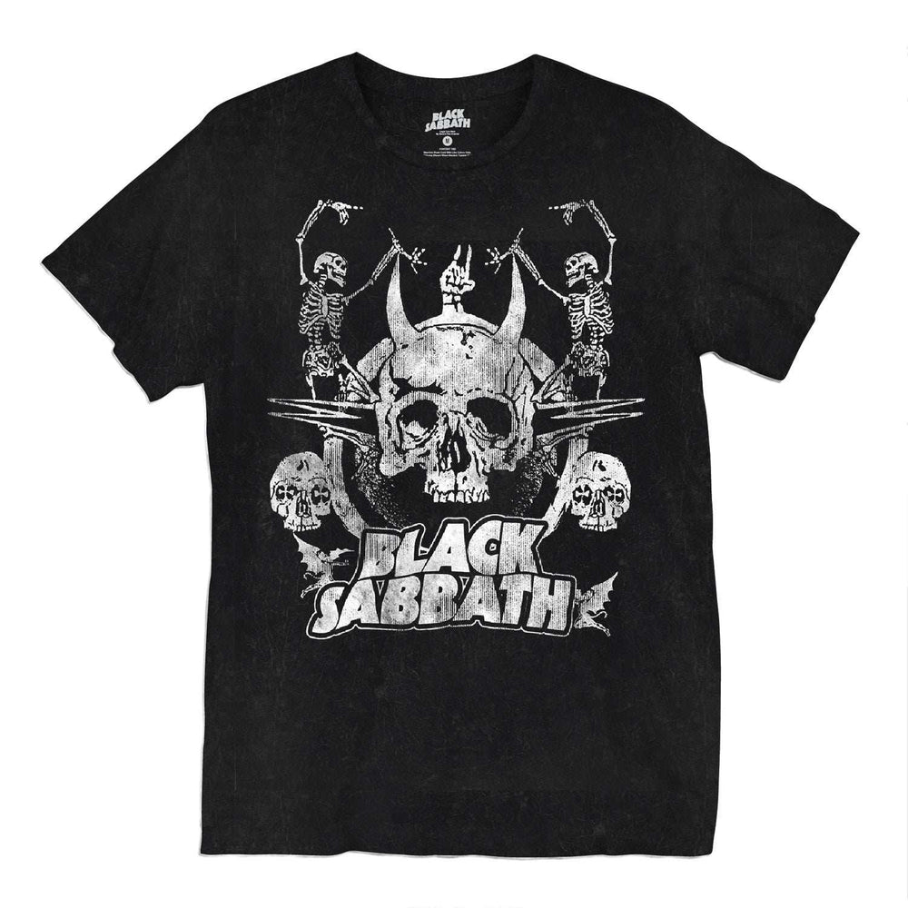 Black Sabbath Skeleton Men's T-Shirt - Black Sabbath - Flyclothing LLC