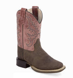 Old West Youth's Broad Square Toe Boots - Old West - Flyclothing LLC