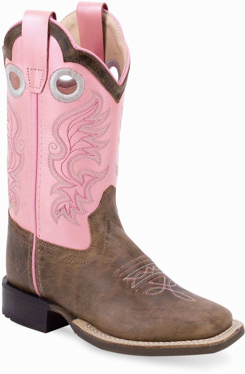 Old West Children's Broad Square Toe Boots - Old West - Flyclothing LLC
