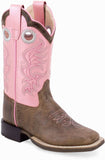 Old West Children's Broad Square Toe Boots - Old West - Flyclothing LLC