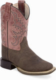 Old West Children's Broad Square Toe Boots - Old West - Flyclothing LLC