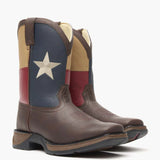 Lil' Rebel by Durango® Kids' Texas Flag Western Boot - Durango - Flyclothing LLC