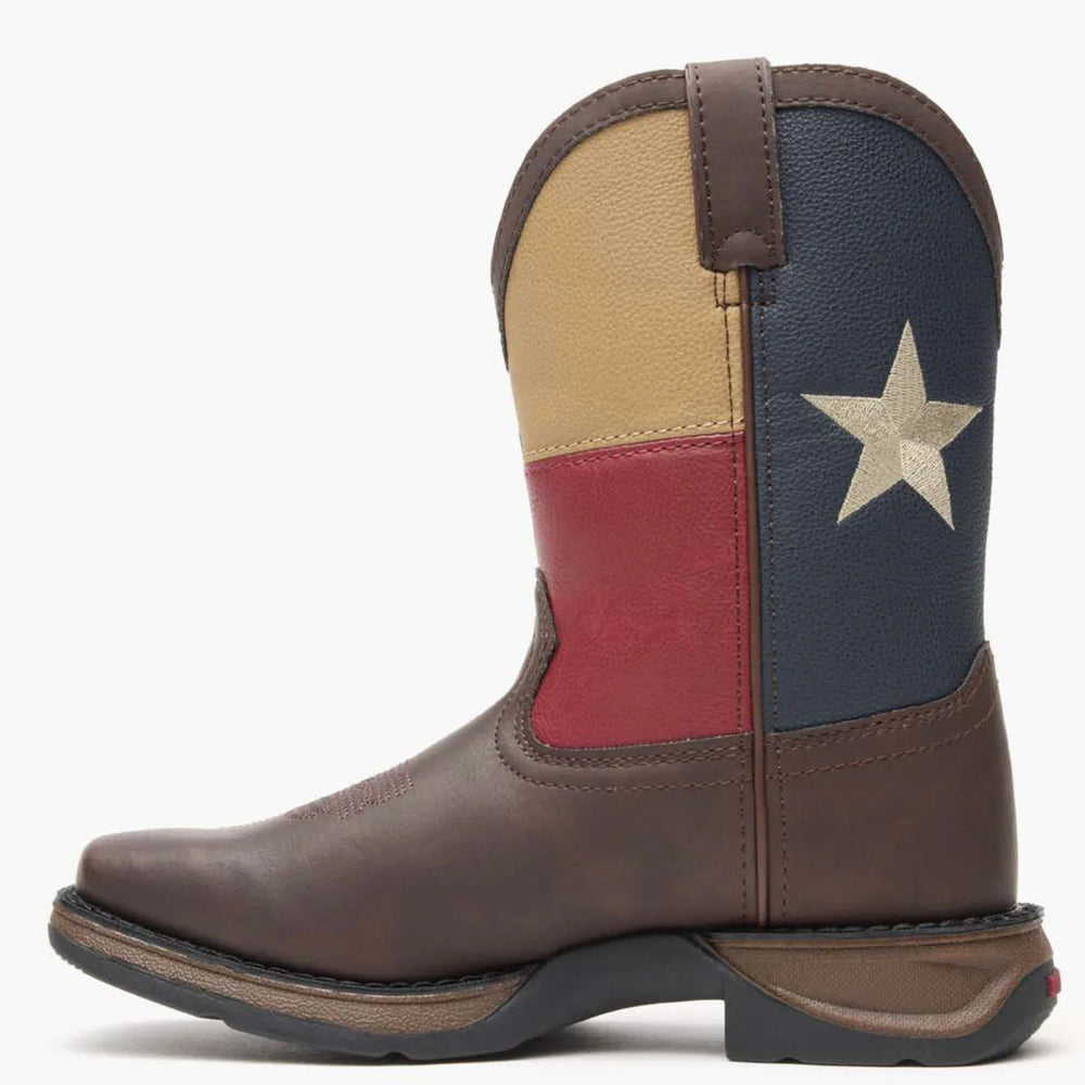 Lil' Rebel by Durango® Kids' Texas Flag Western Boot - Durango - Flyclothing LLC