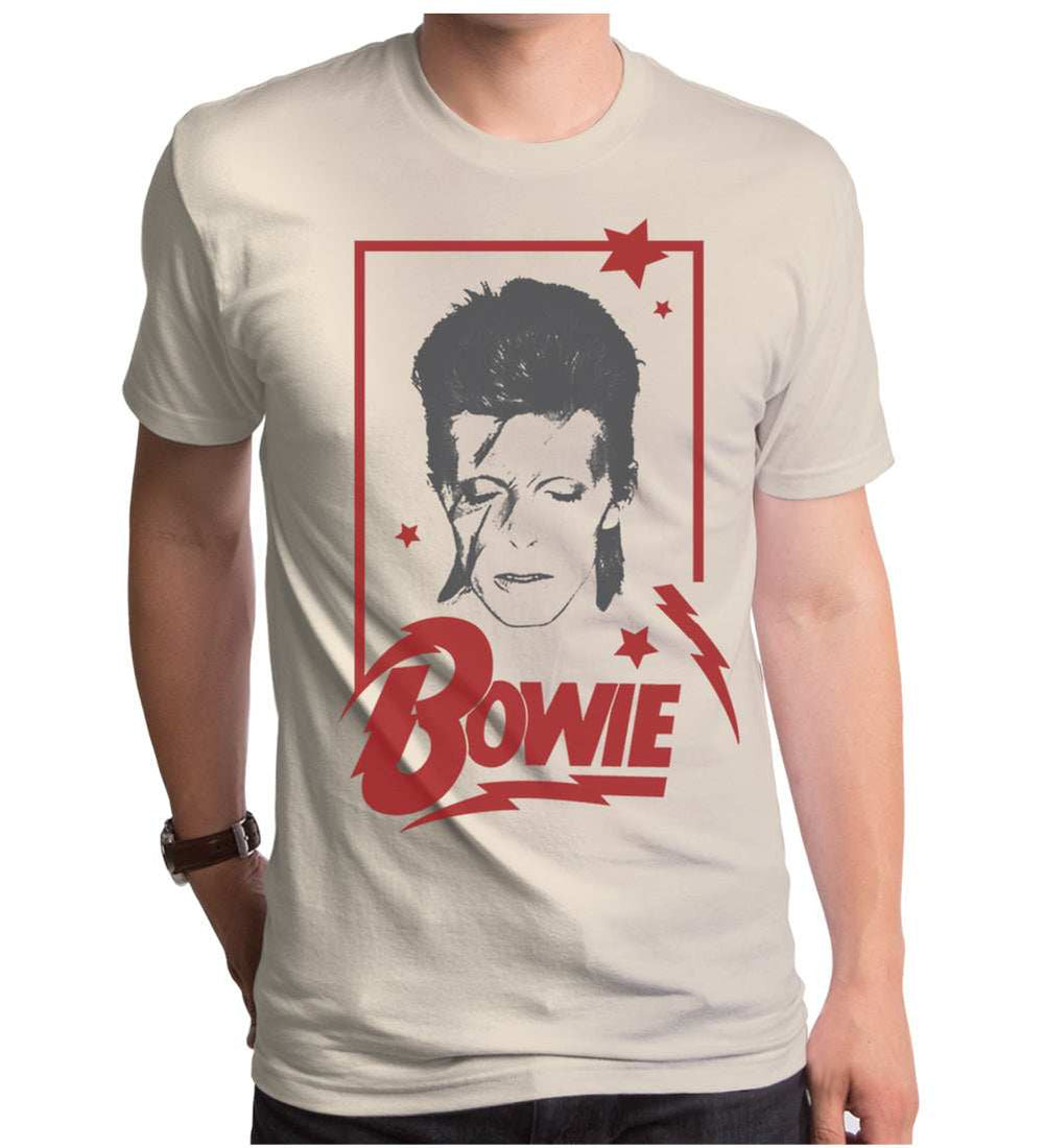David Bowie Aladdin Frame Short-sleeve Mens Crew T-Shirt - Goodie Two Sleeves - Flyclothing LLC