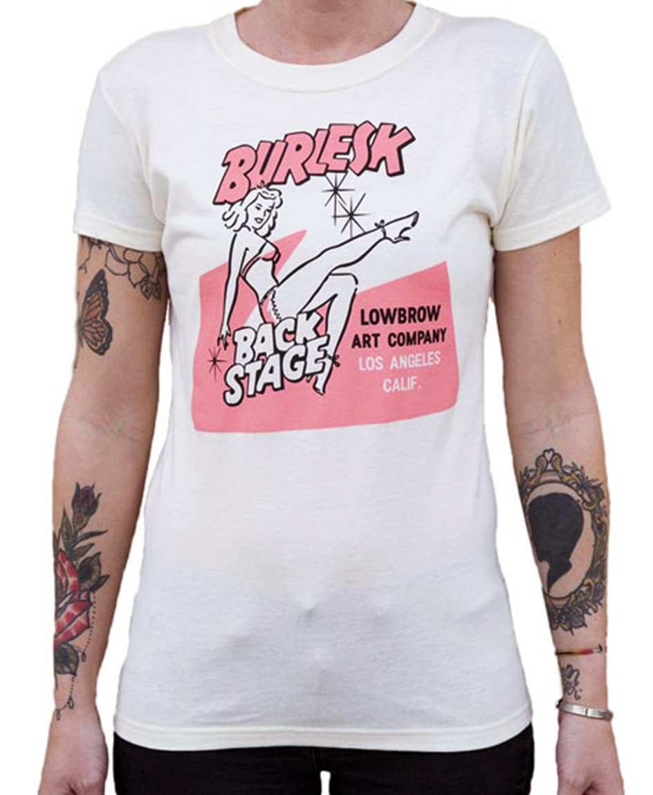 Black Market Art Company Back Stage Women's T-Shirt - Black Market Art Company - Flyclothing LLC