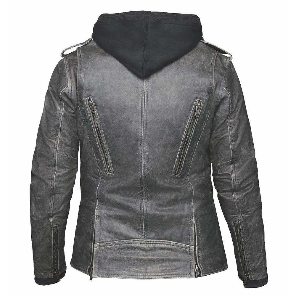 Stella - Ladies 3-in-1 Leather Jacket - Unik Just for Bikers - Flyclothing LLC