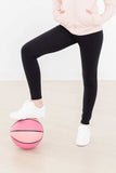 Balanced Black Active Legging - Mila & Rose ® - Flyclothing LLC