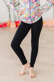 Balanced Black Active Legging - Mila & Rose ® - Flyclothing LLC