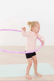 Balanced Black Active Shorty Shorts - Mila & Rose ® - Flyclothing LLC