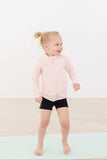 Balanced Black Active Shorty Shorts - Mila & Rose ® - Flyclothing LLC