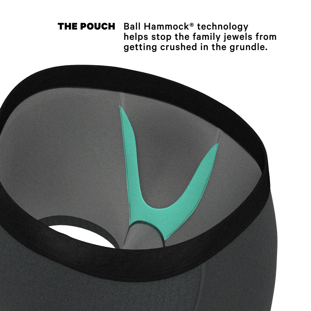 The Basalt | Heather Charcoal Ball Hammock® Pouch Underwear - Shinesty - Flyclothing LLC