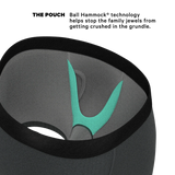 The Basalt | Heather Charcoal Ball Hammock® Pouch Underwear With Fly - Shinesty - Flyclothing LLC