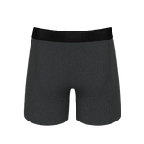 The Basalt | Heather Charcoal Ball Hammock® Pouch Underwear With Fly - Shinesty - Flyclothing LLC