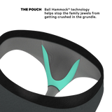 The Basalt | Heather Charcoal Ball Hammock® Pouch Underwear Briefs - Shinesty - Flyclothing LLC