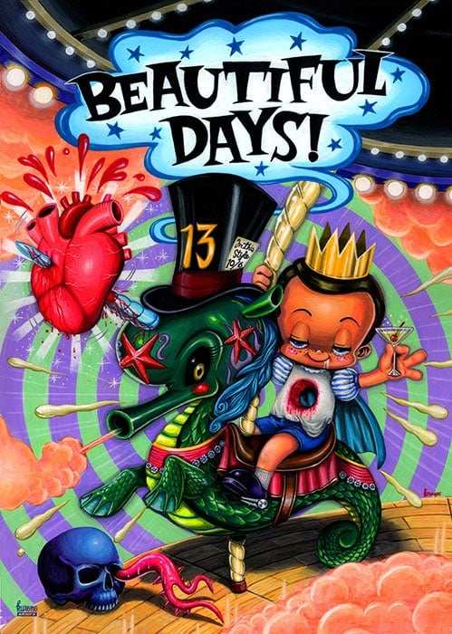 Black Market Art Company Beautiful Days Print - Black Market Art Company - Flyclothing LLC