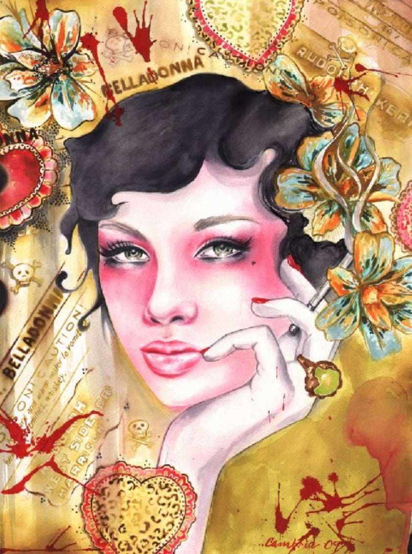 Black Market Art Company Belladonna Print - Black Market Art Company - Flyclothing LLC