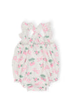 Berries & Bows Ruffle Cross Back Romper - Mila & Rose ® - Flyclothing LLC