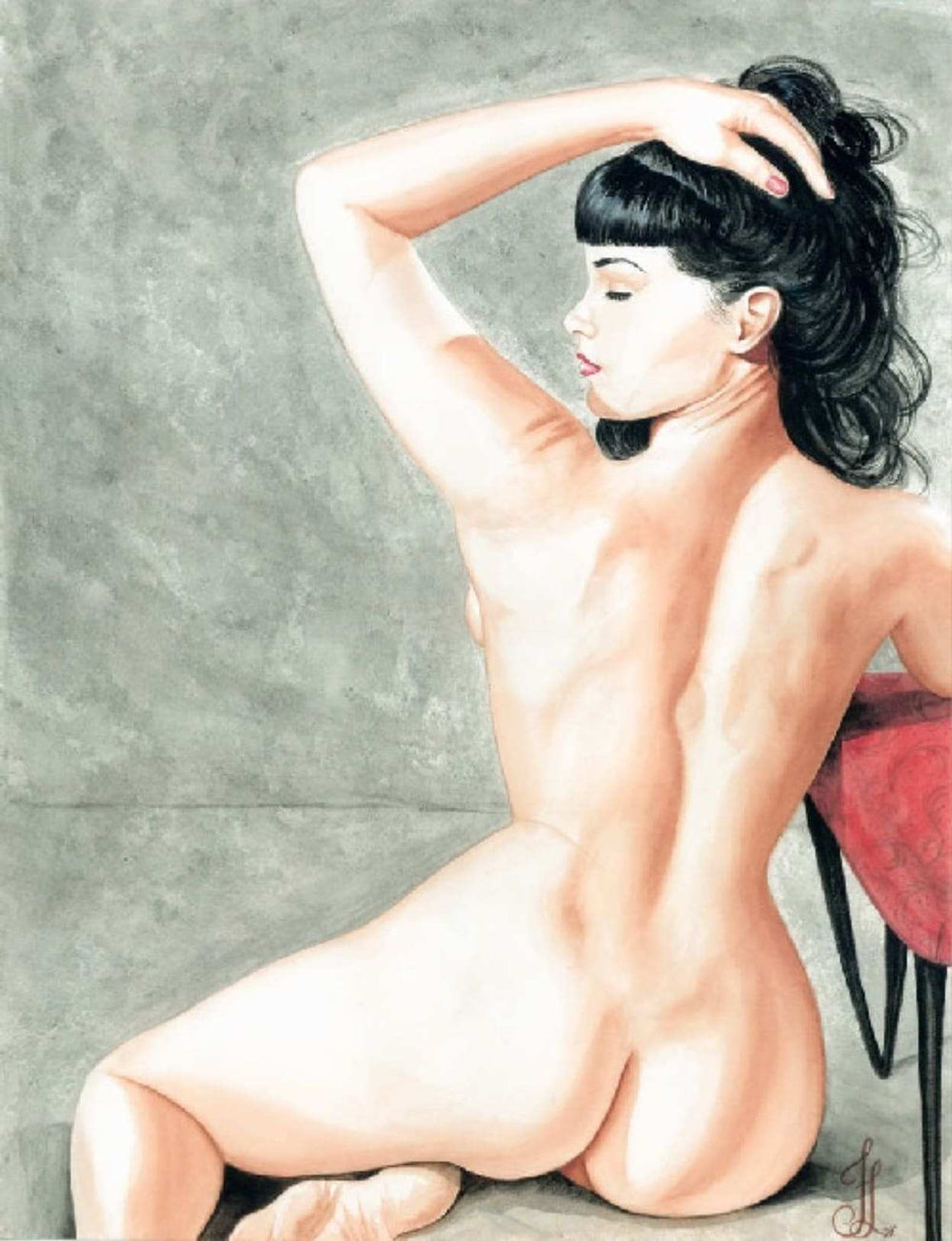 Black Market Art Company Betty Cakes Print - Black Market Art Company - Flyclothing LLC