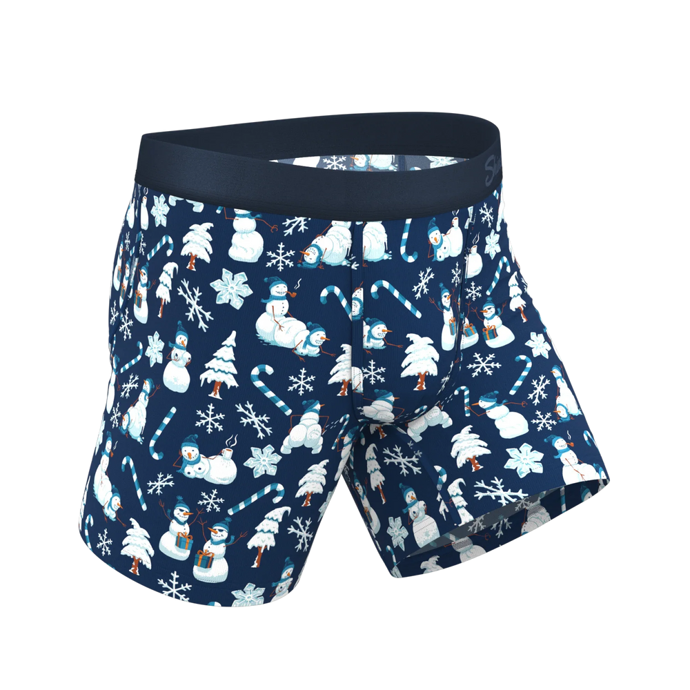 The Big Blizzard | Naughty Snowmen Ball Hammock® Pouch Underwear - Shinesty - Flyclothing LLC
