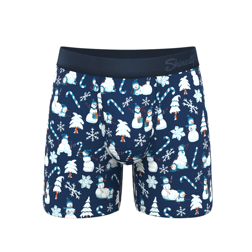 The Big Blizzard | Naughty Snowmen Ball Hammock® Pouch Underwear - Shinesty - Flyclothing LLC