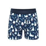 The Big Blizzard | Naughty Snowmen Ball Hammock® Pouch Underwear With Fly - Shinesty - Flyclothing LLC