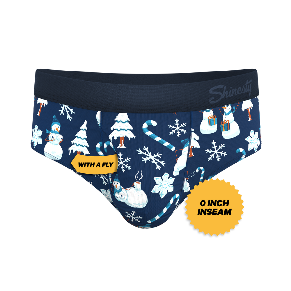 The Big Blizzard | Naughty Snowmen Ball Hammock® Pouch Underwear Briefs - Shinesty - Flyclothing LLC