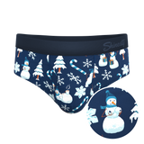 The Big Blizzard | Naughty Snowmen Ball Hammock® Pouch Underwear Briefs - Shinesty - Flyclothing LLC