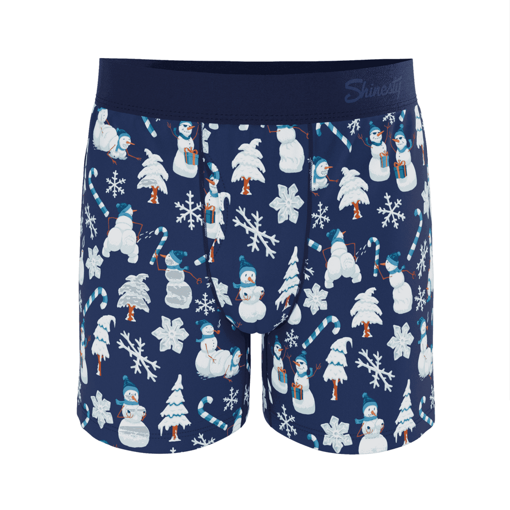 The Big Blizzard | Naughty Snowmen Boxers - Shinesty - Flyclothing LLC