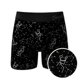 The Big Bang | Glow In The Dark Constellation Ball Hammock® Magnum Big Pouch Underwear - Shinesty - Flyclothing LLC