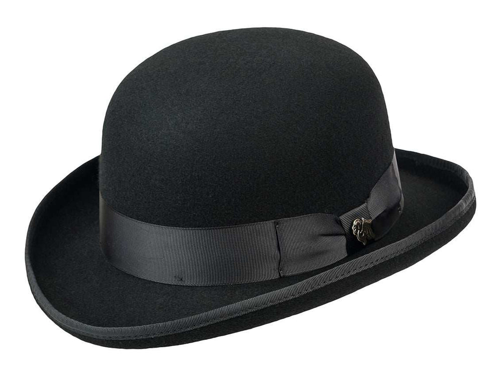 Classic Wool Felt Hat Bowler Fully Lined - Bigalli Hats USA - Flyclothing LLC