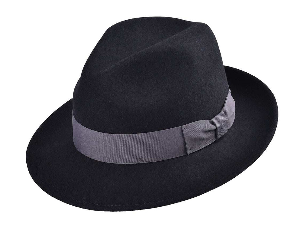Classic Wool Felt Fedora Hat Dean - Bigalli Hats USA - Flyclothing LLC