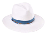 Indigo Panama Hat - Handwoven - Bigalli Hats USA - Flyclothing LLC