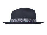 Casual Wool Felt Fedora Hat Lash - Bigalli Hats USA - Flyclothing LLC