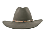 Outdoor Merino Wool Felt Hat Long Trail - Bigalli Hats USA - Flyclothing LLC
