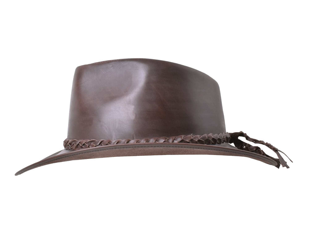 Leather Hat - Melbourne - Bigalli Hats USA - Flyclothing LLC