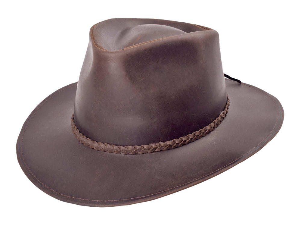Leather Hat - Melbourne - Bigalli Hats USA - Flyclothing LLC