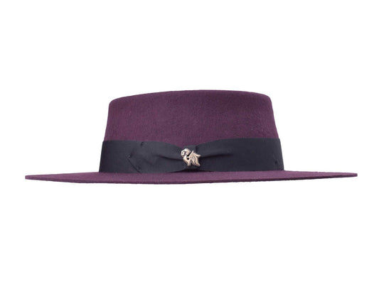 Wool Felt Hat for Woman Navarra - Bigalli Hats USA - Flyclothing LLC