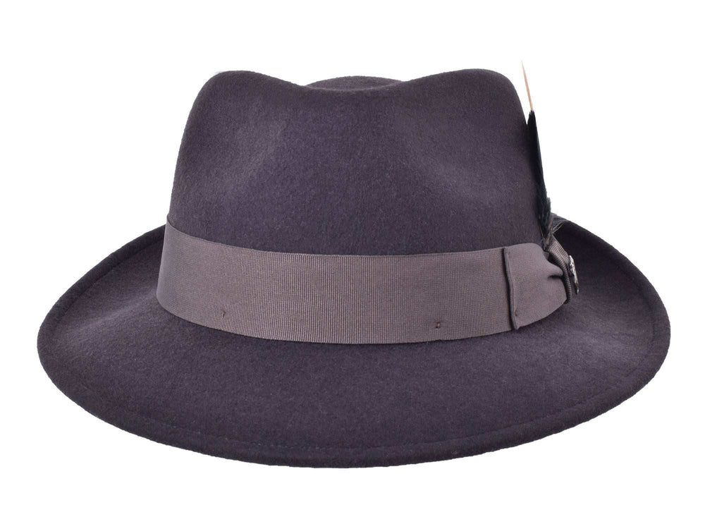 Wool Felt Fedora Hat Quickstep - Bigalli Hats USA - Flyclothing LLC