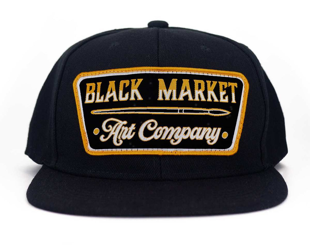 Black Market Art Company Black Market Artist Series Snap Back Hat Print - Black Market Art Company - Flyclothing LLC