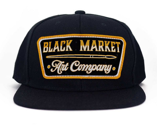 Black Market Art Company Black Market Artist Series Snap Back Hat Print - Black Market Art Company - Flyclothing LLC