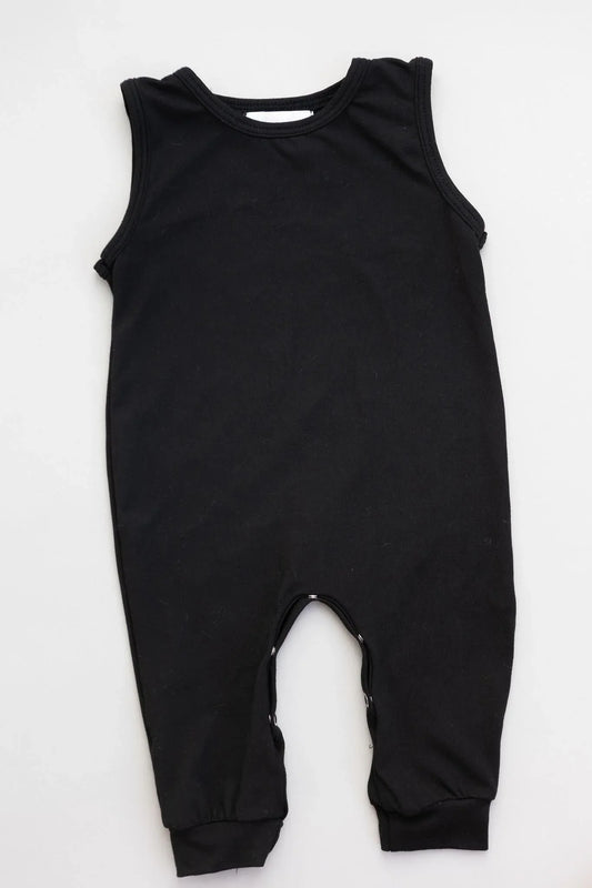 Black Tank One-Piece Jogger - Mila & Rose ® - Flyclothing LLC