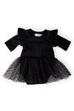 Black Velvet Tutu Bodysuit - Mila & Rose ® - Flyclothing LLC
