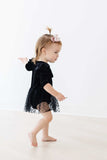 Black Velvet Tutu Bodysuit - Mila & Rose ® - Flyclothing LLC